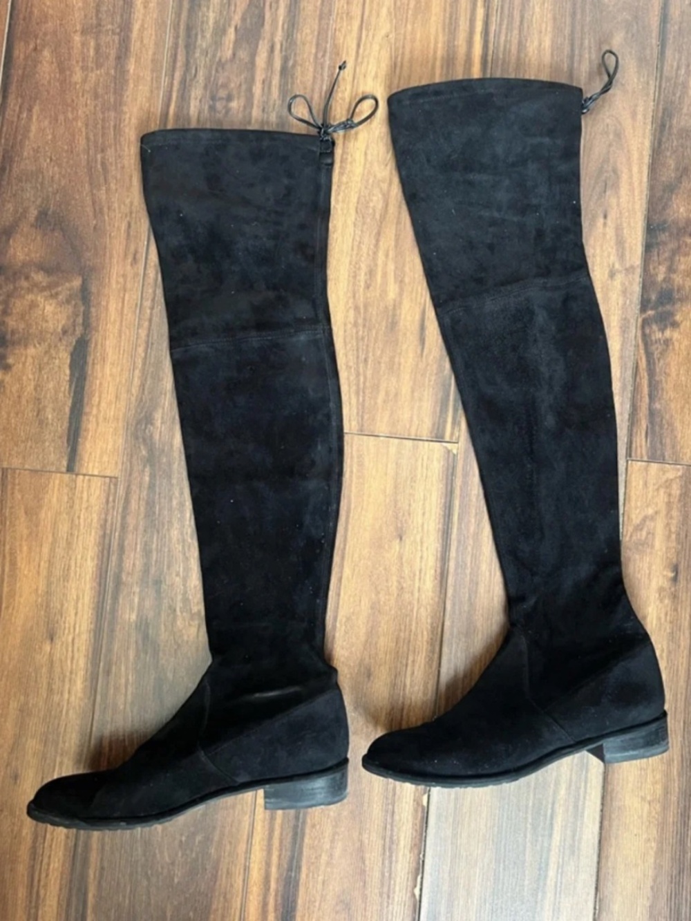 🖤 STUART WEITZMAN Black Over the knee suede boots Size 8.5